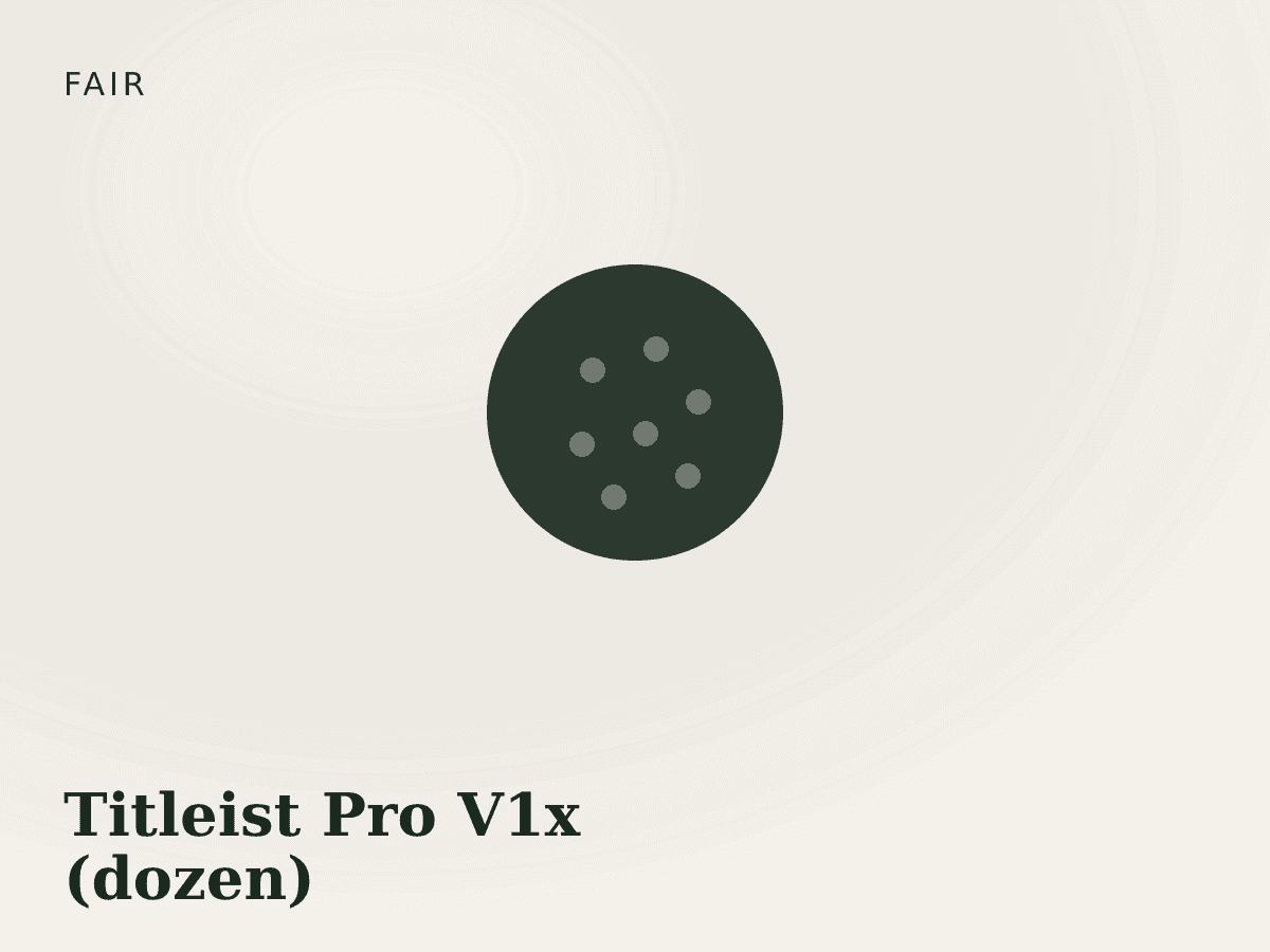Titleist Pro V1x (dozen) photo 1