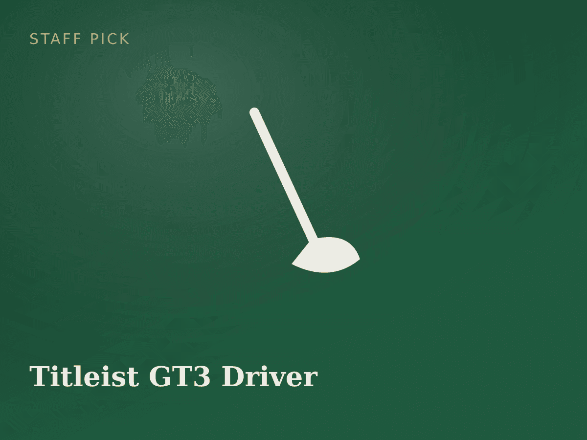 Titleist GT3 Driver (Staff Pick)