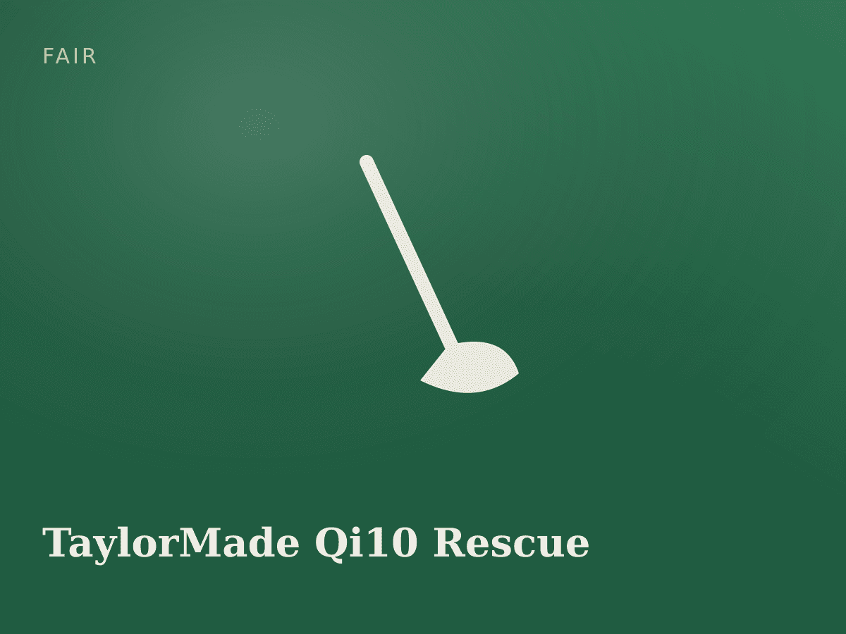 TaylorMade Qi10 Rescue 21° Regular Flex Left Handed photo 1