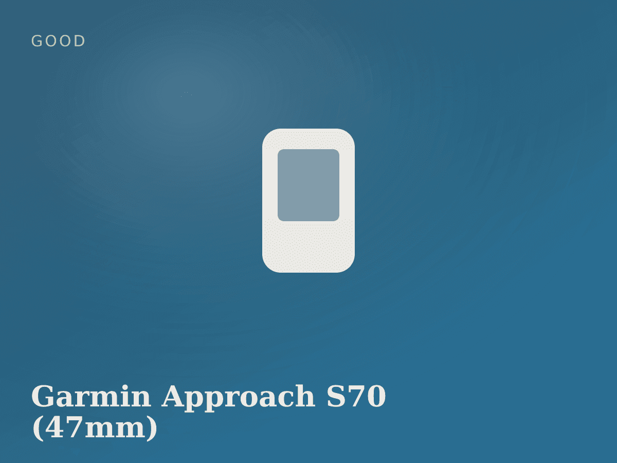 Garmin Approach S70 (47mm) photo 1