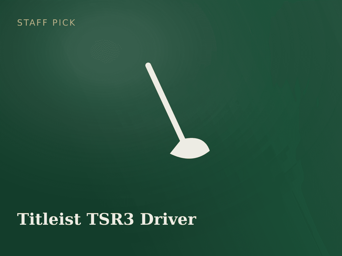 Titleist TSR3 Driver (Staff Pick)