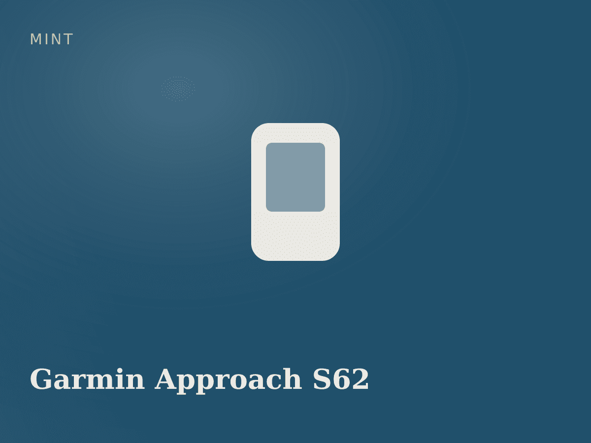 Garmin Approach S62 photo 1