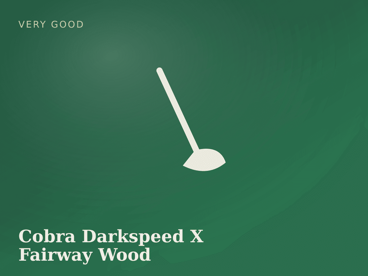 Cobra Darkspeed X Fairway Wood 16.5° X-Stiff Flex photo 1
